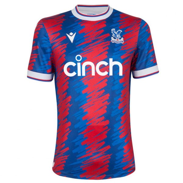 Camiseta Crystal Palace 1ª Kit Mujer 2022 2023 Rojo Azul